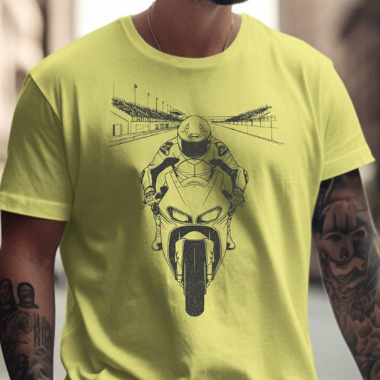 Motorcycle Racing Circuit Themed T-shirt Product
