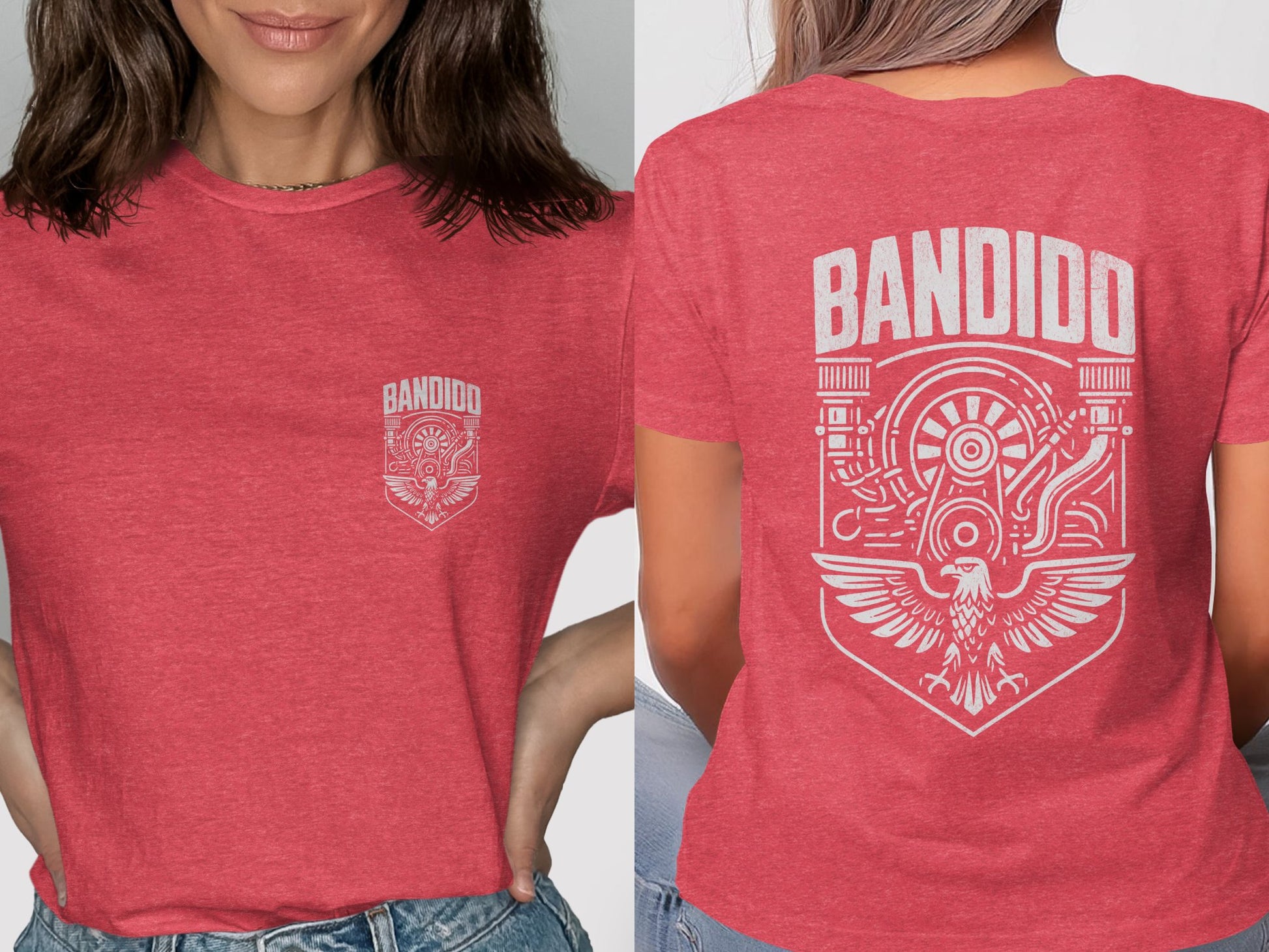 Bandido Eagle Graphic Red T-shirt product