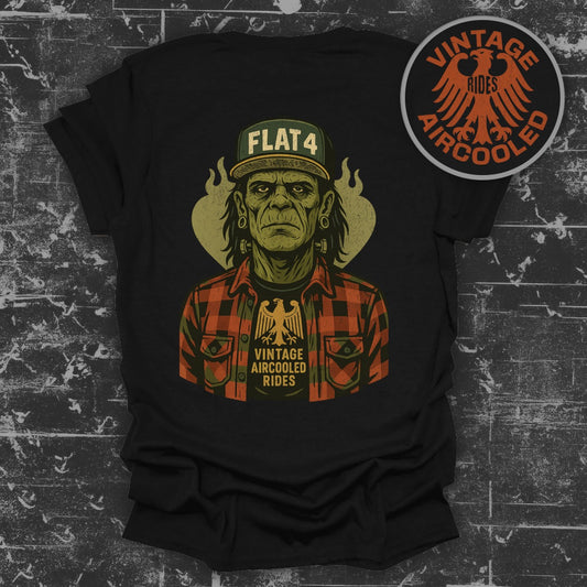 Flat4 Vintage Aircooled Rides Graphic Tee product