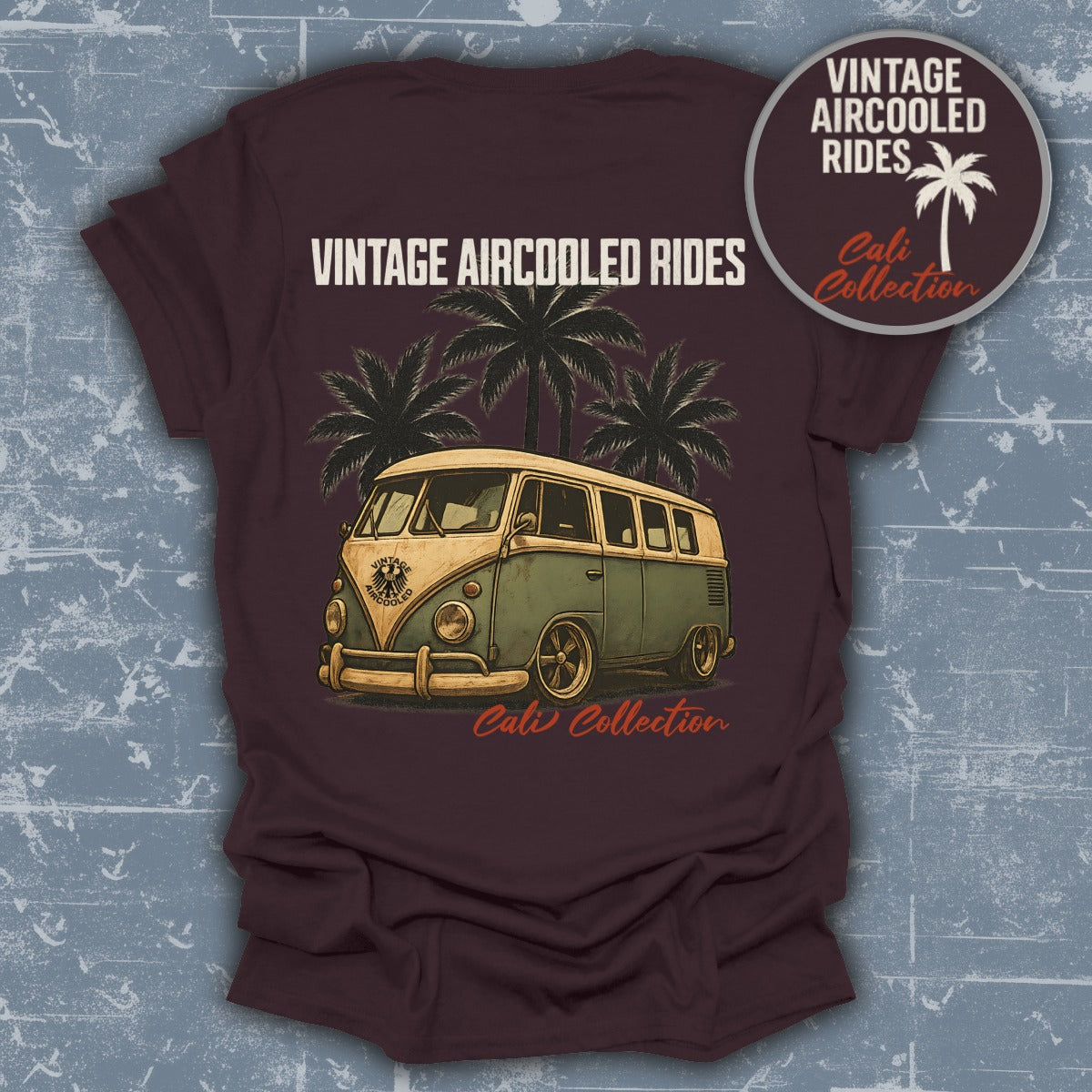Vintage Aircooled Rides Cali Collection T-Shirt