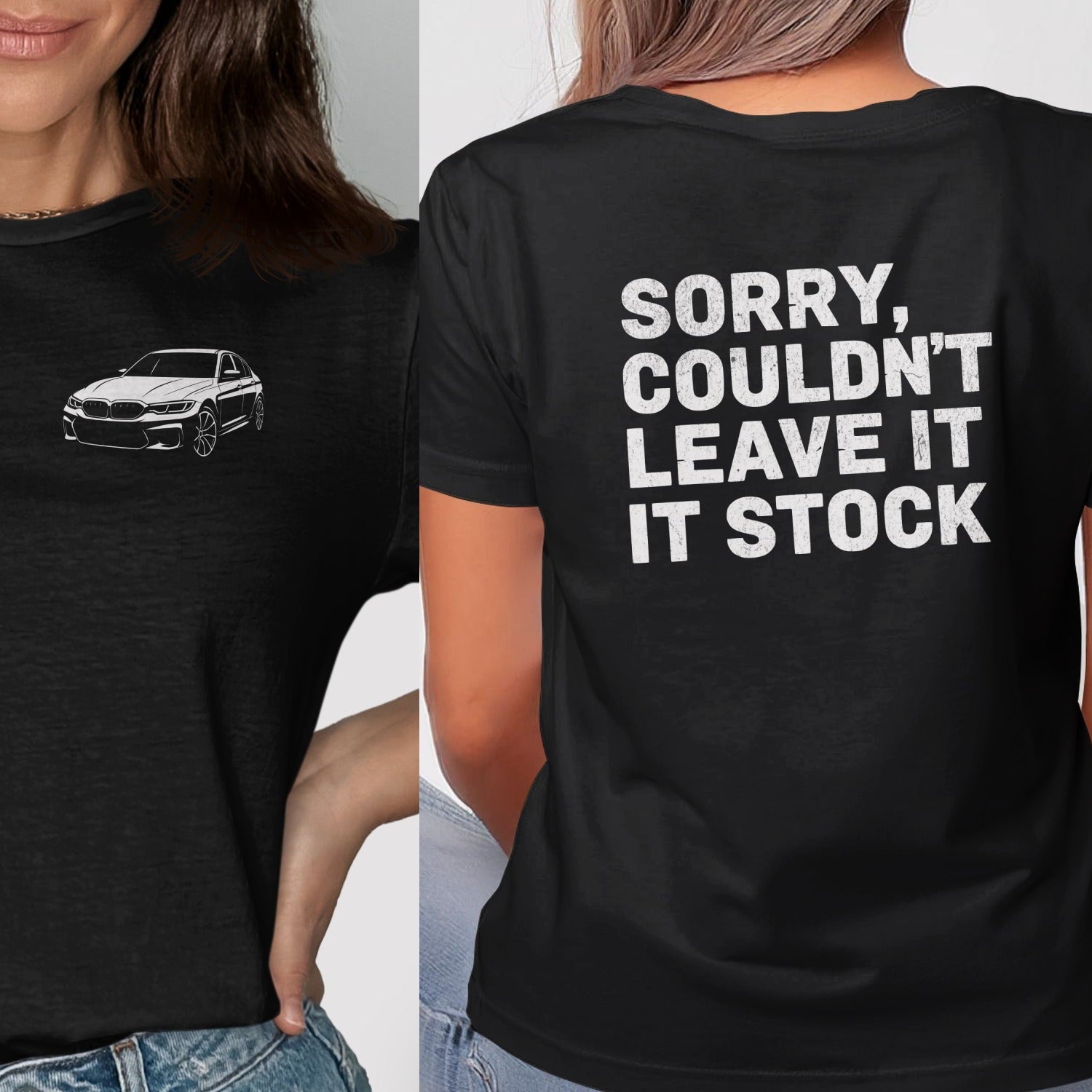 Sorry Couldn't Leave It Stock Car Lover Shirt