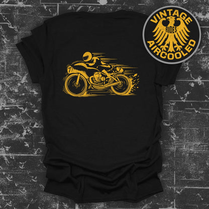 Vintage Rides Aircooled Motorcycle Rider Shirt product