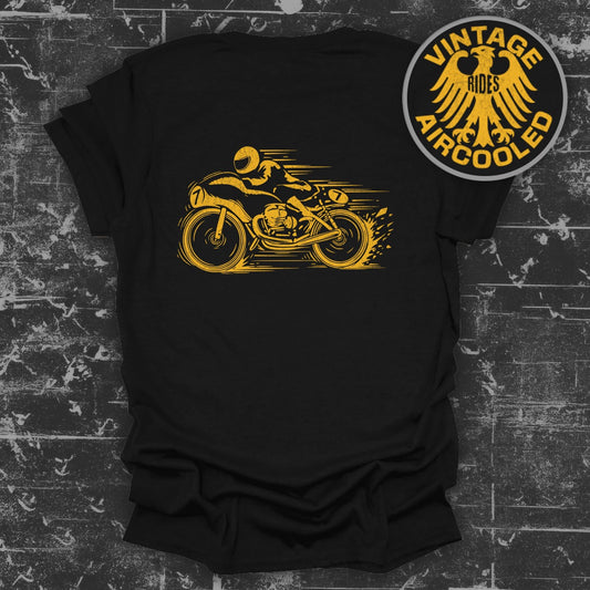 Vintage Rides Aircooled Motorcycle Rider Shirt product