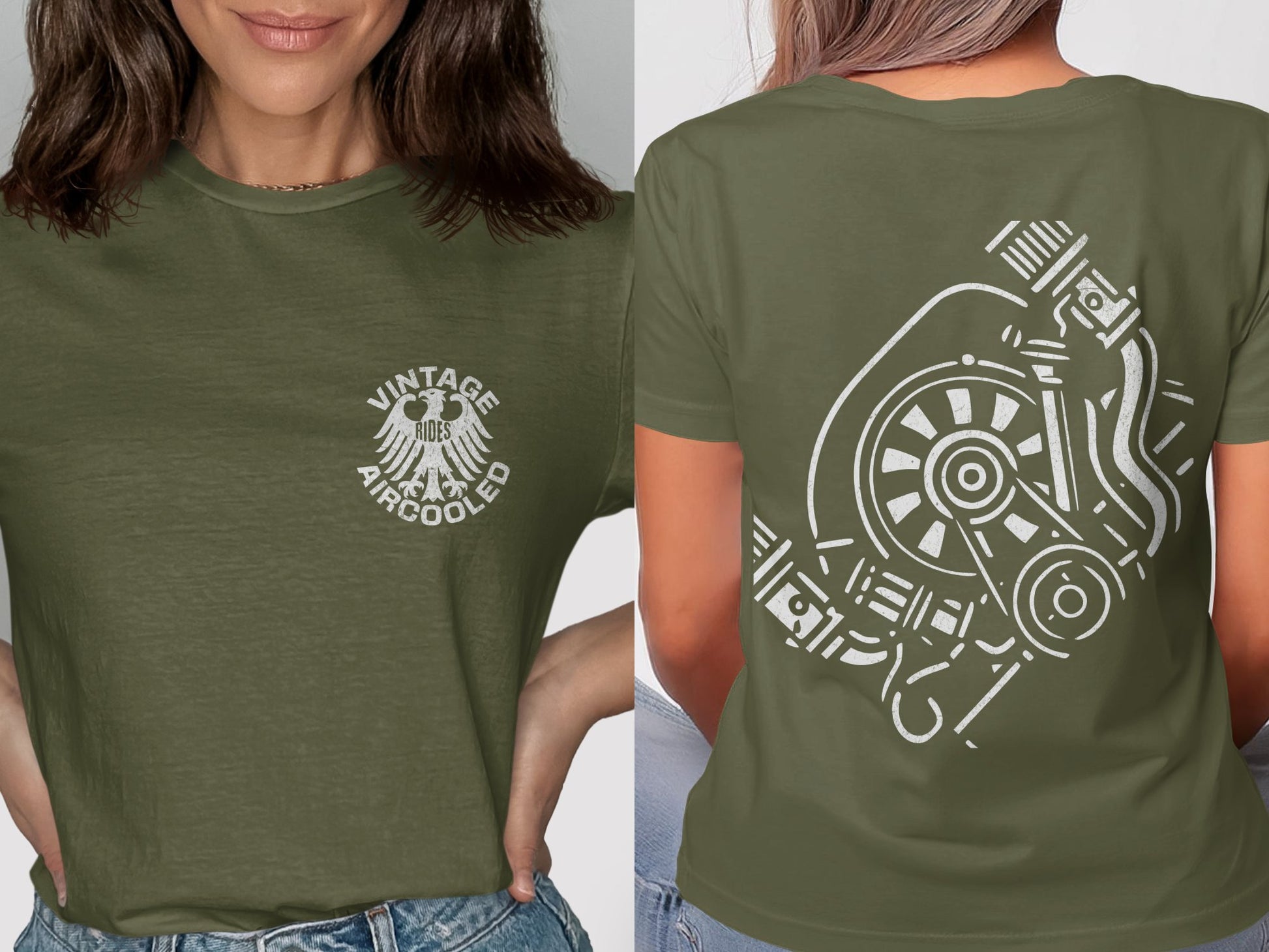 Vintage Aircooled Graphic Print T Shirt product type