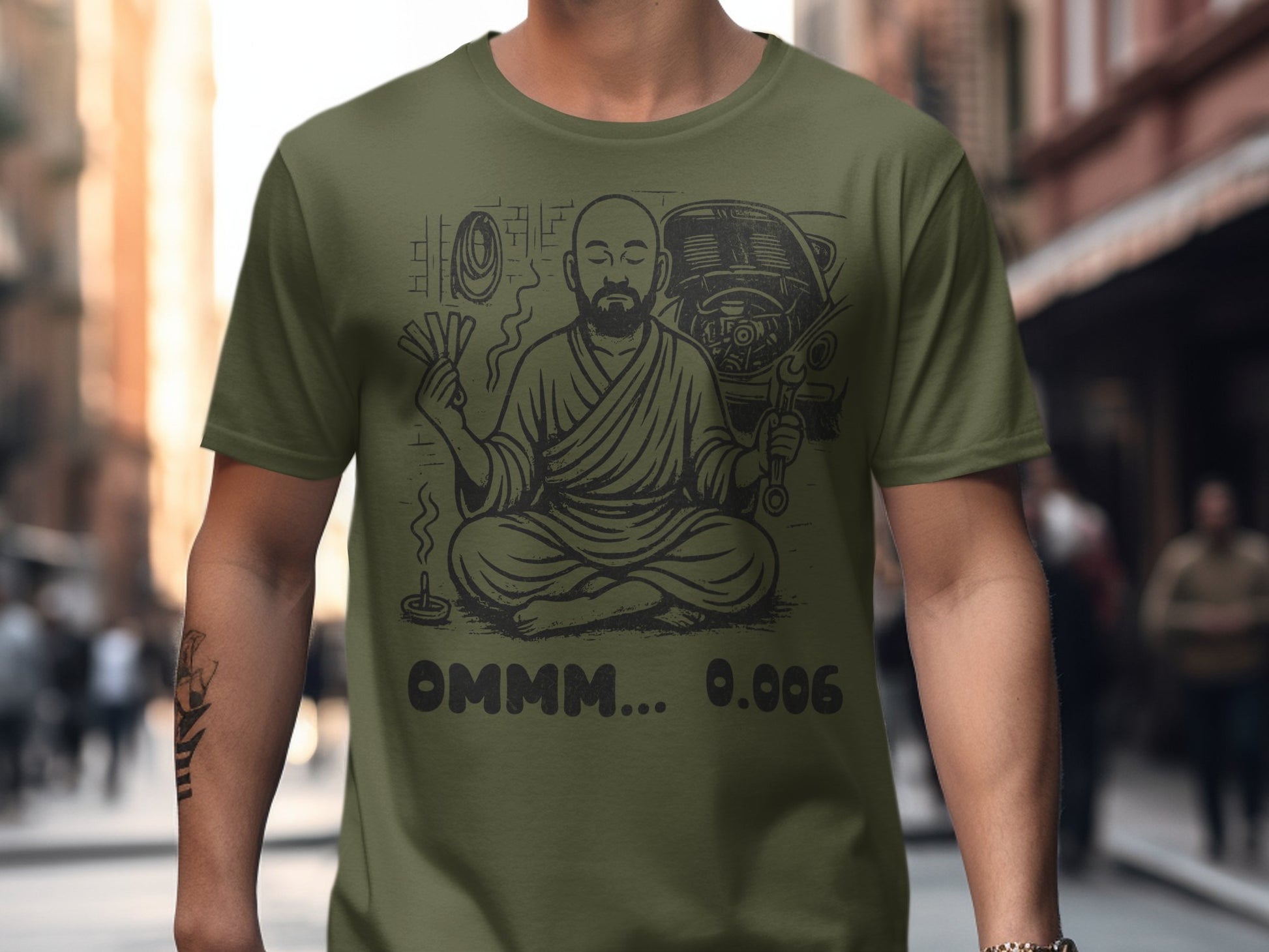 Zen Buddhist Vader Parody T-Shirt Product