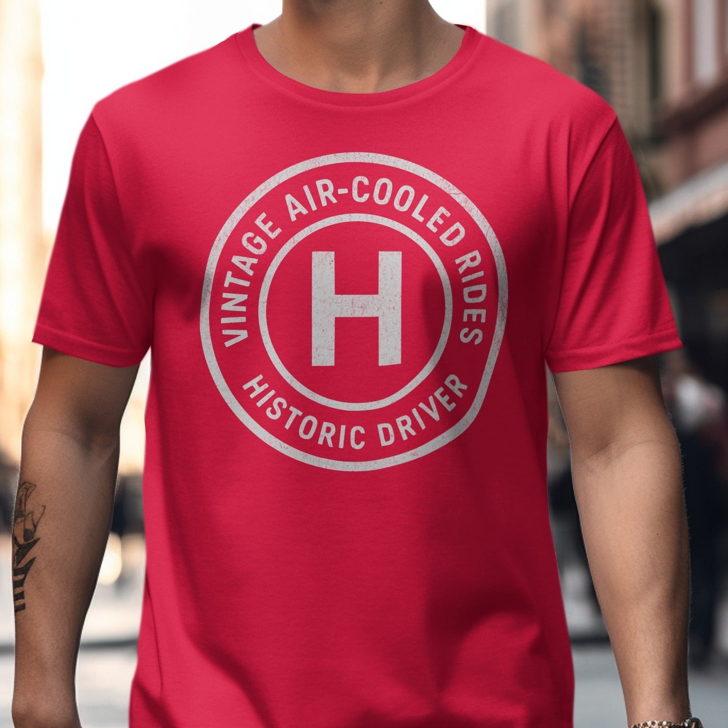 Vintage Air-Cooled Rides Historic Driver T-shirt product