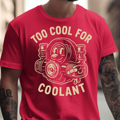 Too Cool For Coolant Graphic Print T-Shirt product