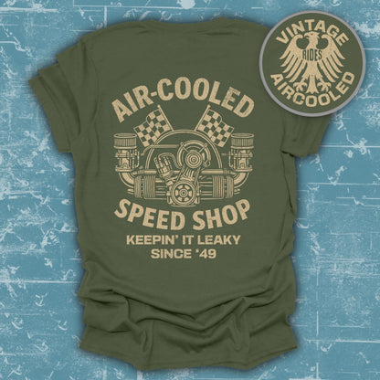 Air-Cooled Speed Shop Graphic T-Shirt product type