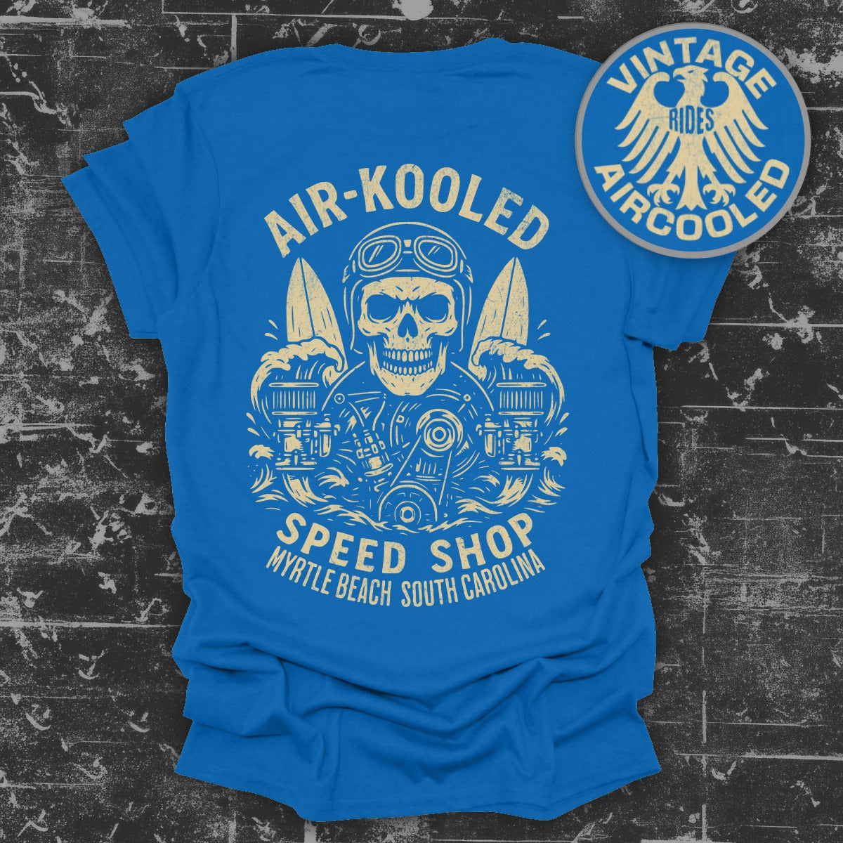 Air-Kooled Speed Shop Graphic Tee product