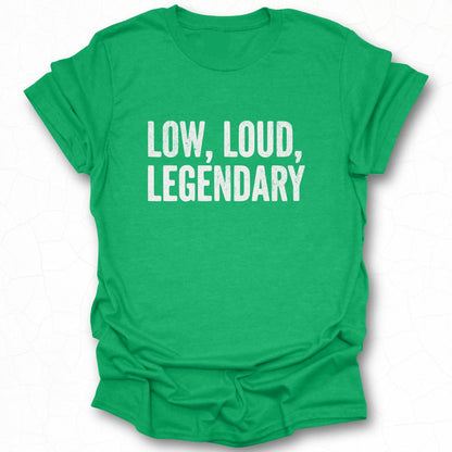 Low Loud Legendary Printed Short Sleeve T-shirt