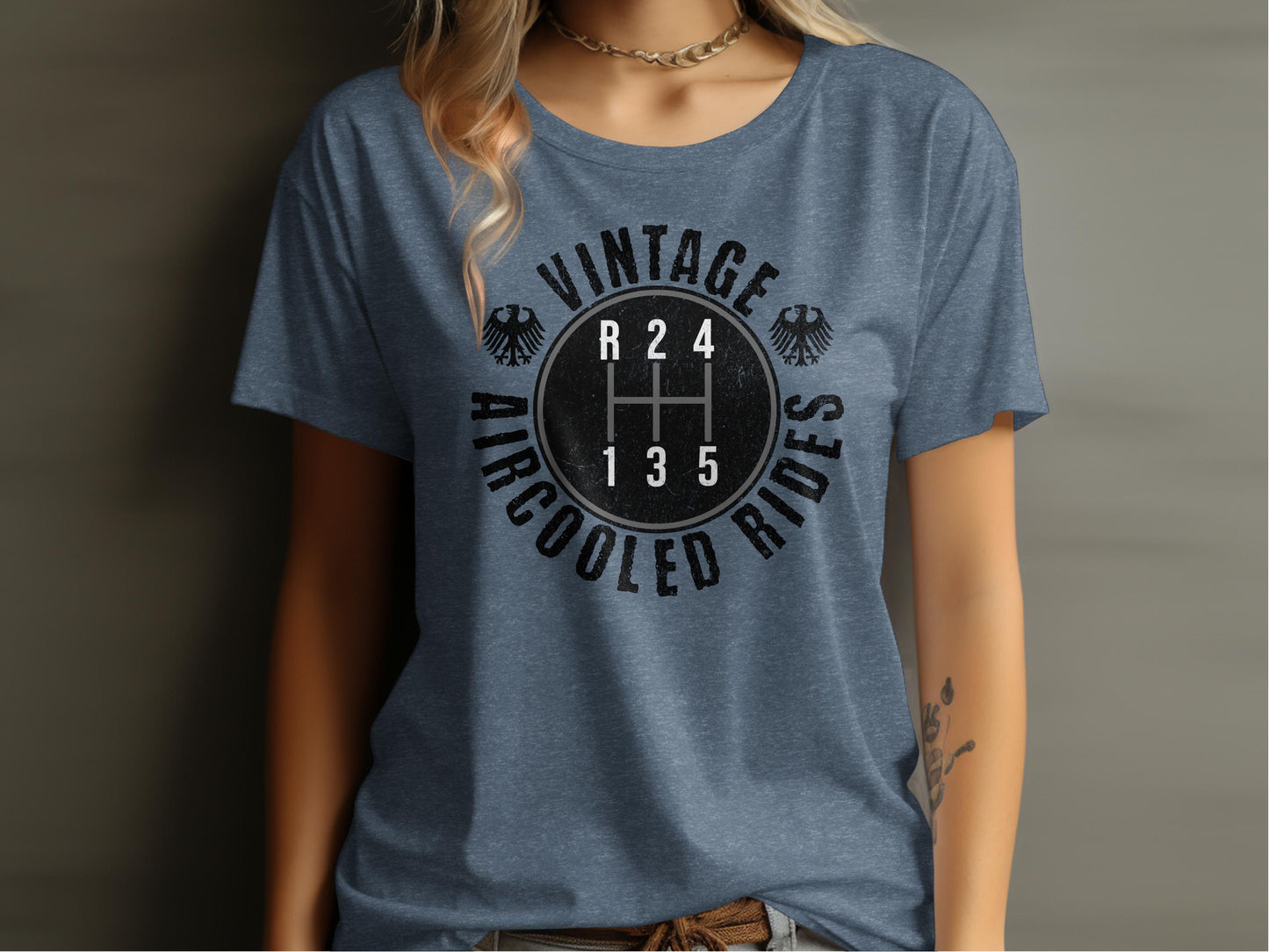 Vintage Aircooled Rides Graphic T-shirt product