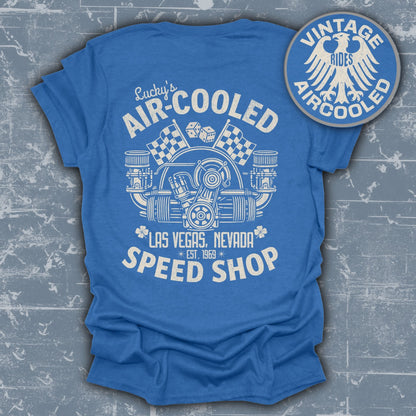 Lucky's Air-Cooled Speed Shop T-shirt vintage product