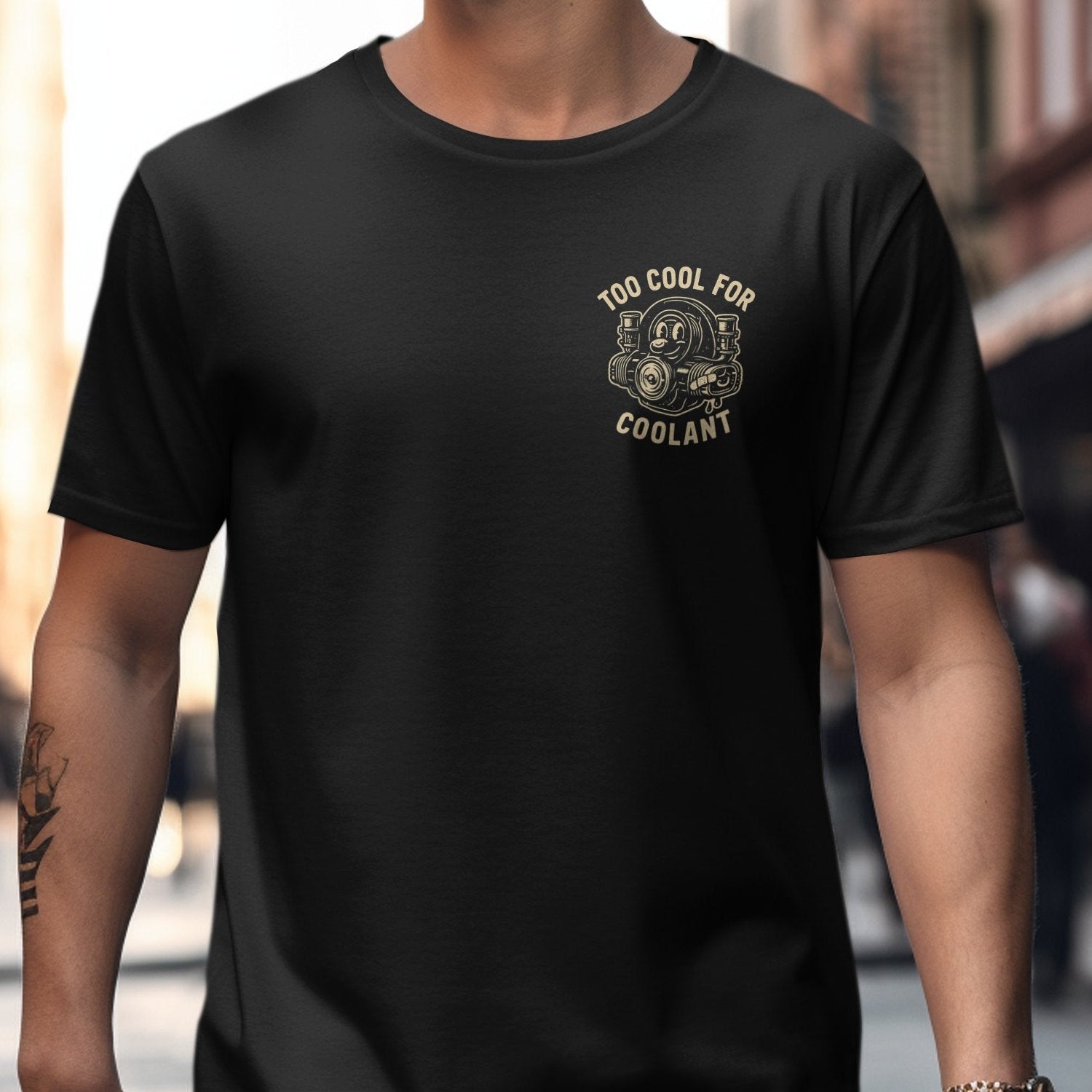Too Cool for Coolant Graphic Print T-Shirt product type