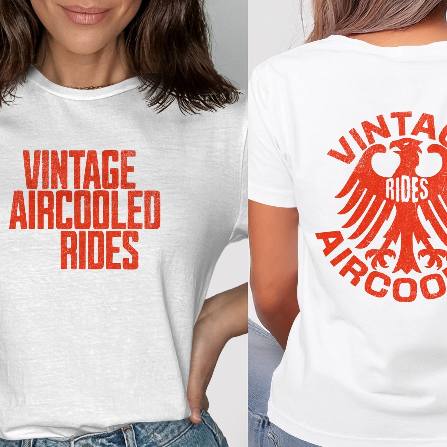 Vintage Aircooled Rides Graphic T-Shirt product