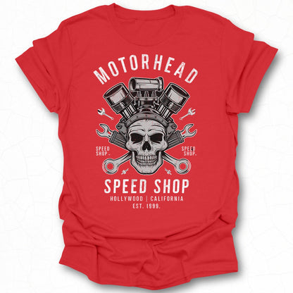 Motorhead Speed Shop Hollywood California T-shirt