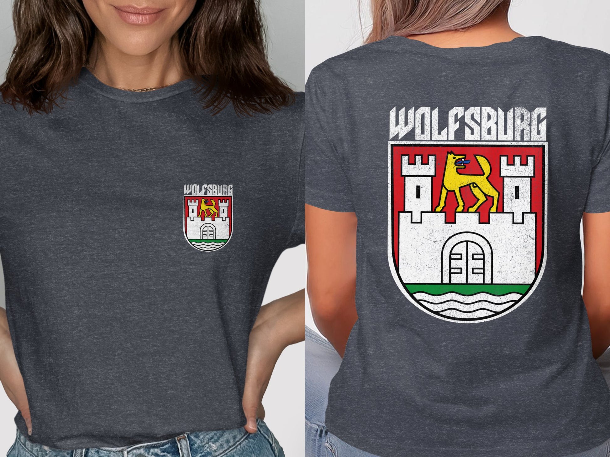 Wolfsburg Emblem Graphic Design T-shirt product