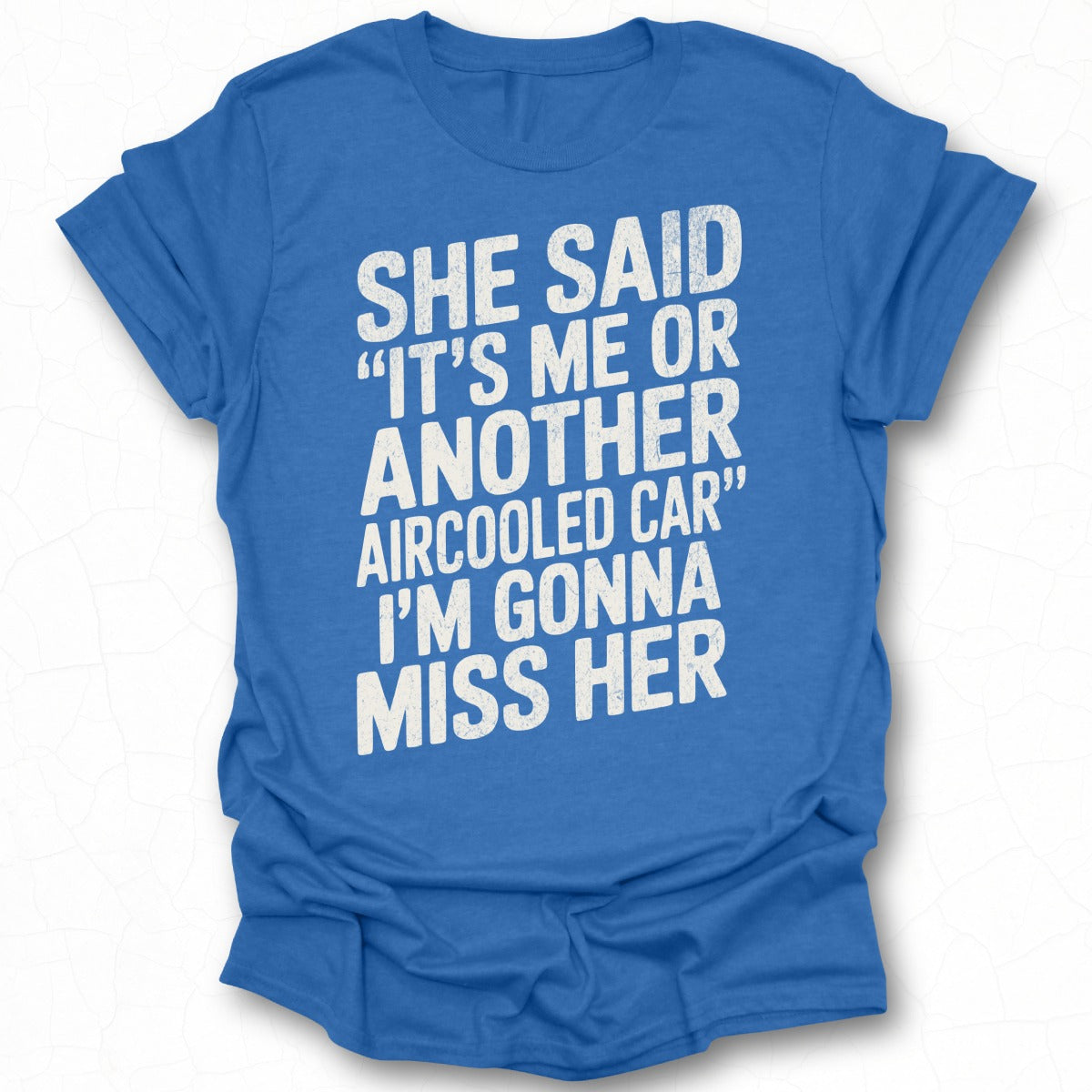 Funny Car Enthusiast Aircooled Car T-Shirt
