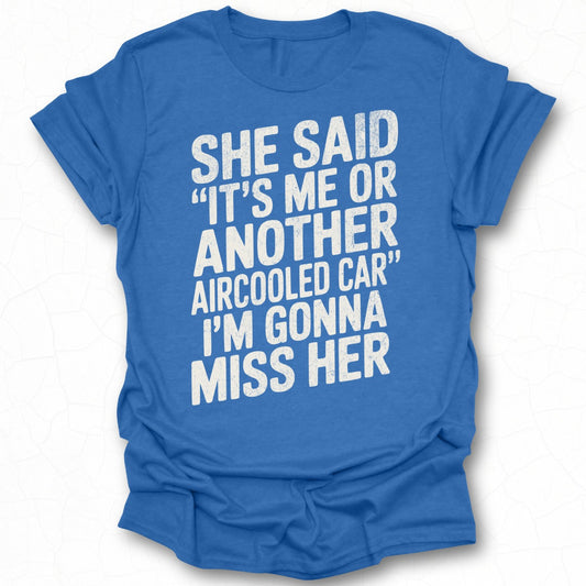 Funny Car Enthusiast Aircooled Car T-Shirt