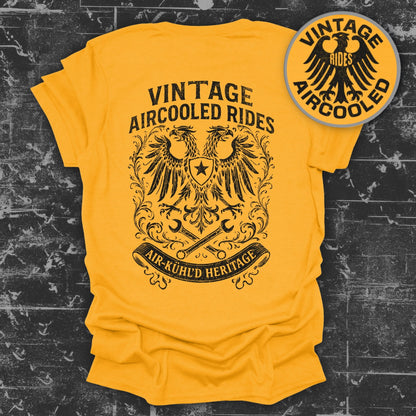 Vintage Aircooled Rides Air-Kuhld Heritage T-Shirt