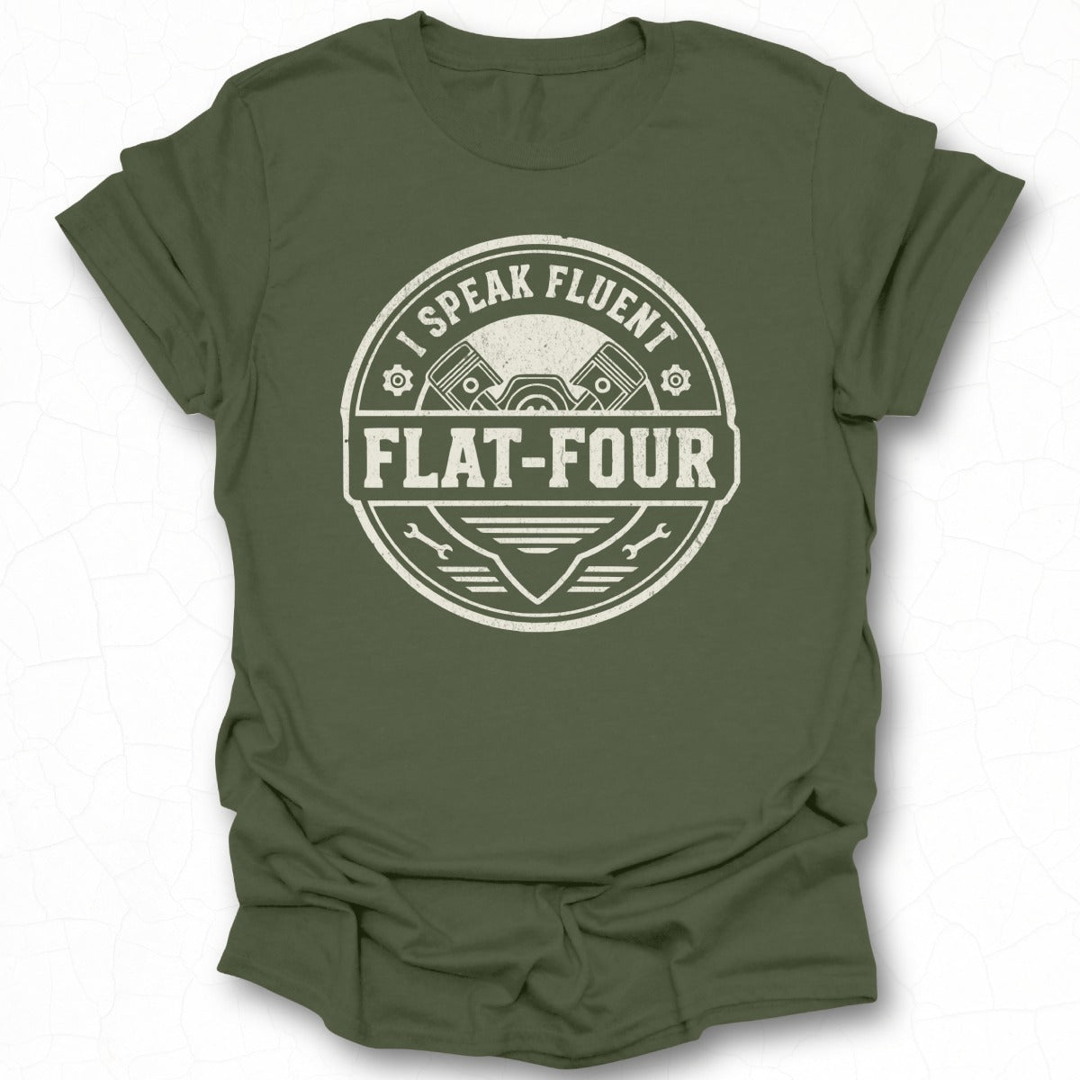 I Speak Fluent Flat-Four Graphic T-Shirt