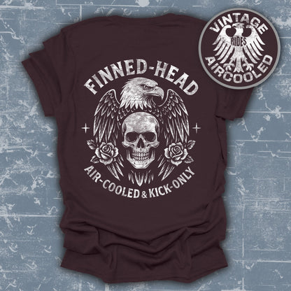 Finned-Head Air-Cooled & Kick-Only Vintage Rides Shirt