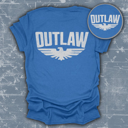 Outlaw Eagle Graphic Design T-shirt product type