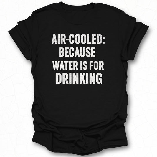 Air-Cooled Because Water Is For Drinking shirt