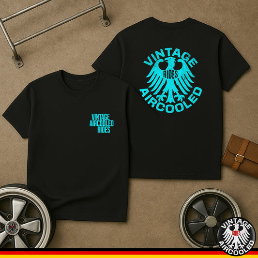 Vintage Aircooled Rides Graphic Tee Shirt product type