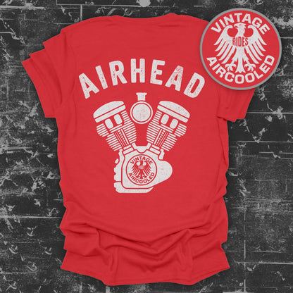 Airhead Vintage Rides Aircooled Motorcycle T-Shirt Product