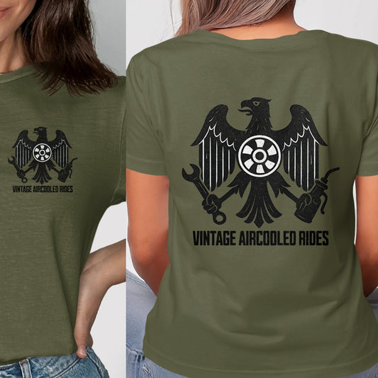 Vintage Aircooled Rides Graphic Tee Shirt product