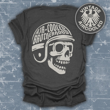 Vintage Aircooled Brotherhood Skull T-shirt product