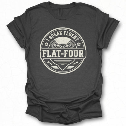 I Speak Fluent Flat Four Graphic Tee Product