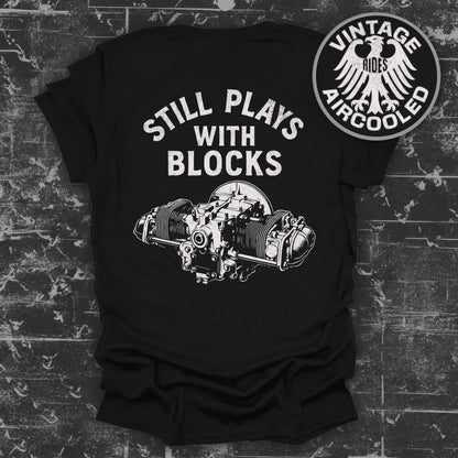 Still Plays With Blocks Vintage Rides Aircooled Shirt