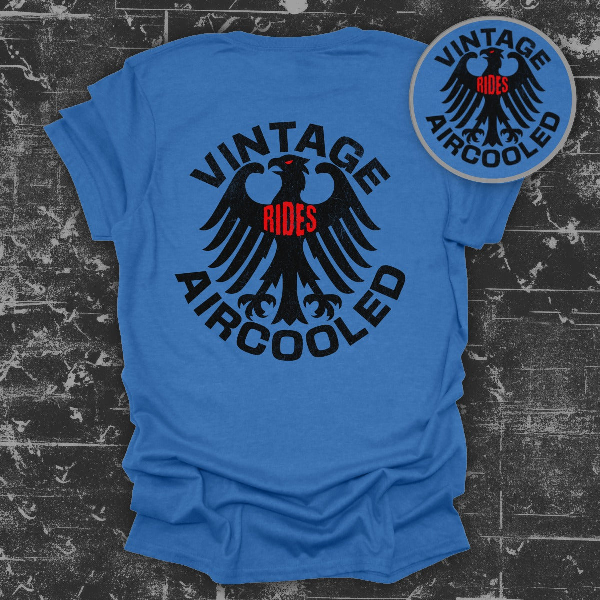 Vintage Rides Aircooled Graphic T-Shirt Product