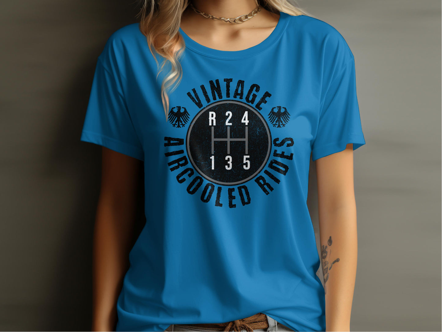 Vintage Aircooled Rides Graphic Tee product