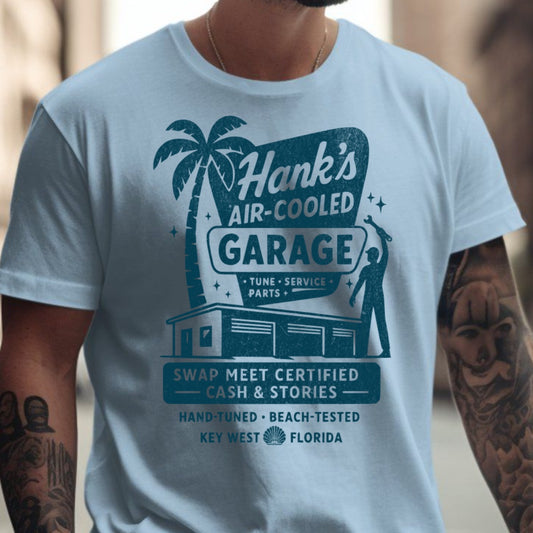Hank's Air-Cooled Garage Swap Meet Certified T-shirt product