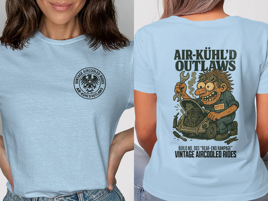 Vintage Aircooled Rides Themed Graphic T-Shirt product
