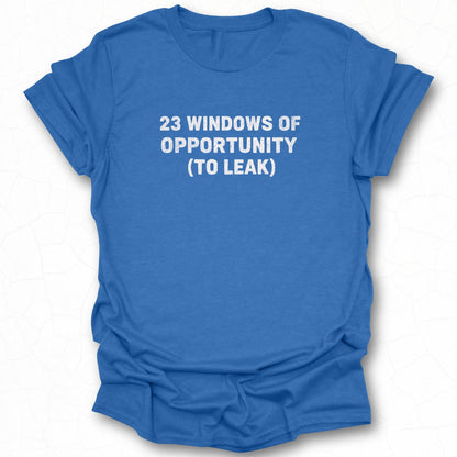 23 Windows of Opportunity Outfit Statement Top