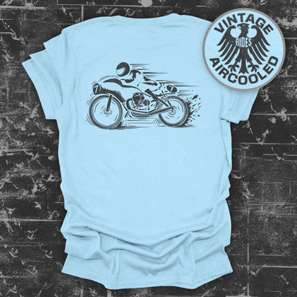 Vintage Rides Aircooled Motorcycle Graphic T-Shirt product