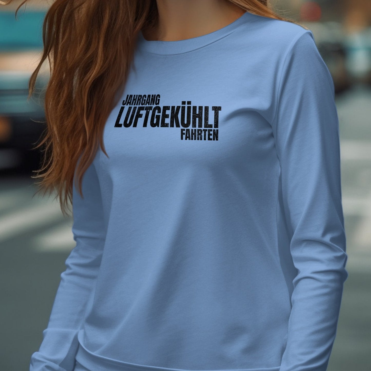 Jahrgang Luftgekühlt Fahrten text print product