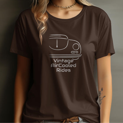 Vintage AirCooled Rides Graphic Tee shirt product type
