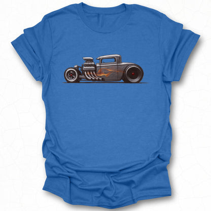 Classic Hot Rod Graphic Tee for Car Enthusiasts