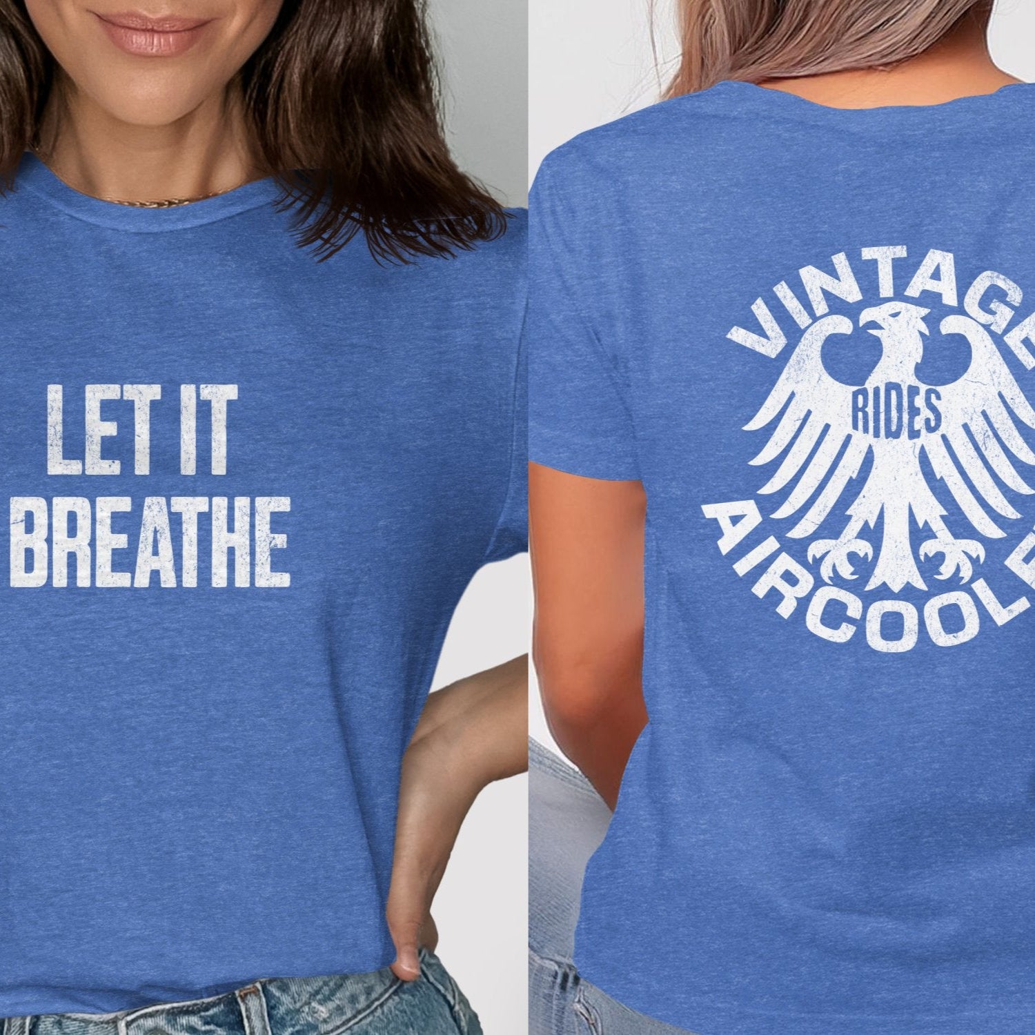 Let It Breathe Vintage Rides Aircooled T-shirt