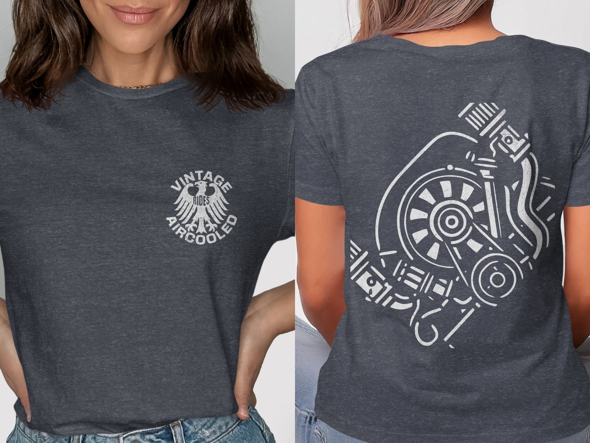 Vintage Aircooled Graphic Design T-shirt product type