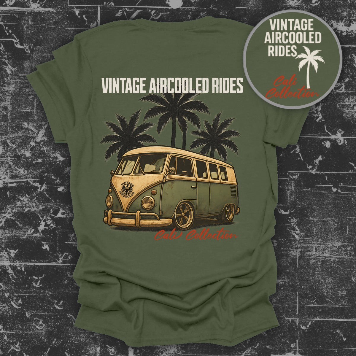 Classic Vintage Aircooled Rides T-Shirt Collection
