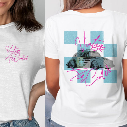Vintage Air Cooled Car Design Graphic Tee product