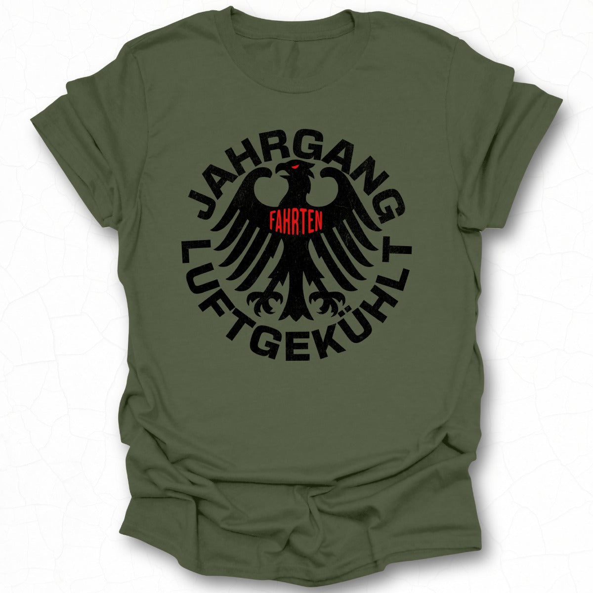 Jahrgang Luftgekühlt Fahren Graphic Tshirt