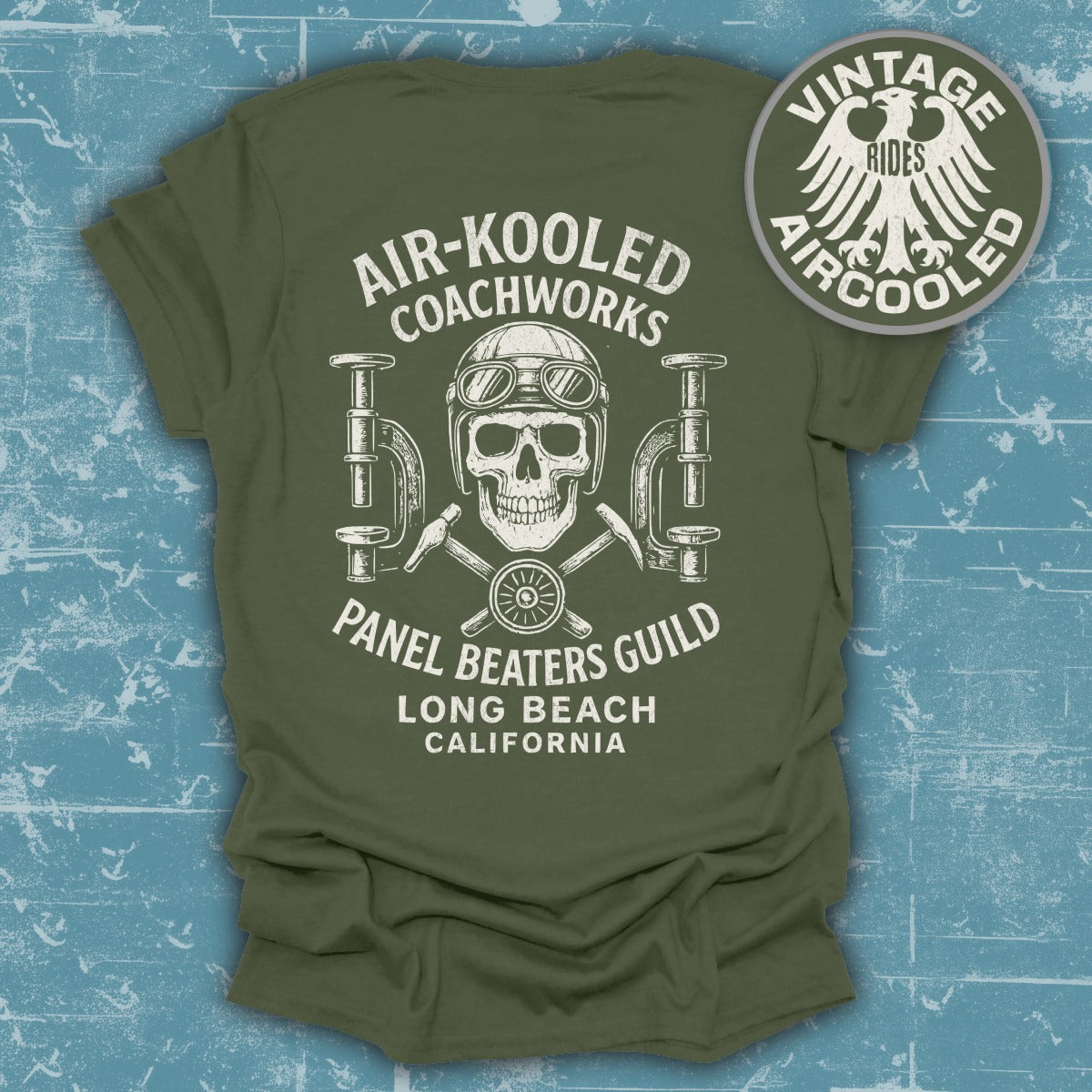 Vintage Aircooled Coachworks Graphic Tee product