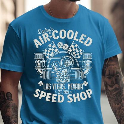 Air Cooled Speed Shop Racing Graphic T-Shirt product