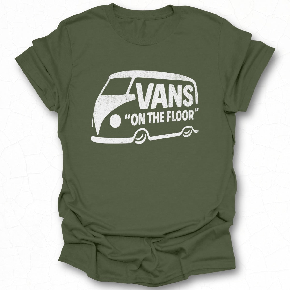 Cool Vintage Style VANS On The Floor T-Shirt Product